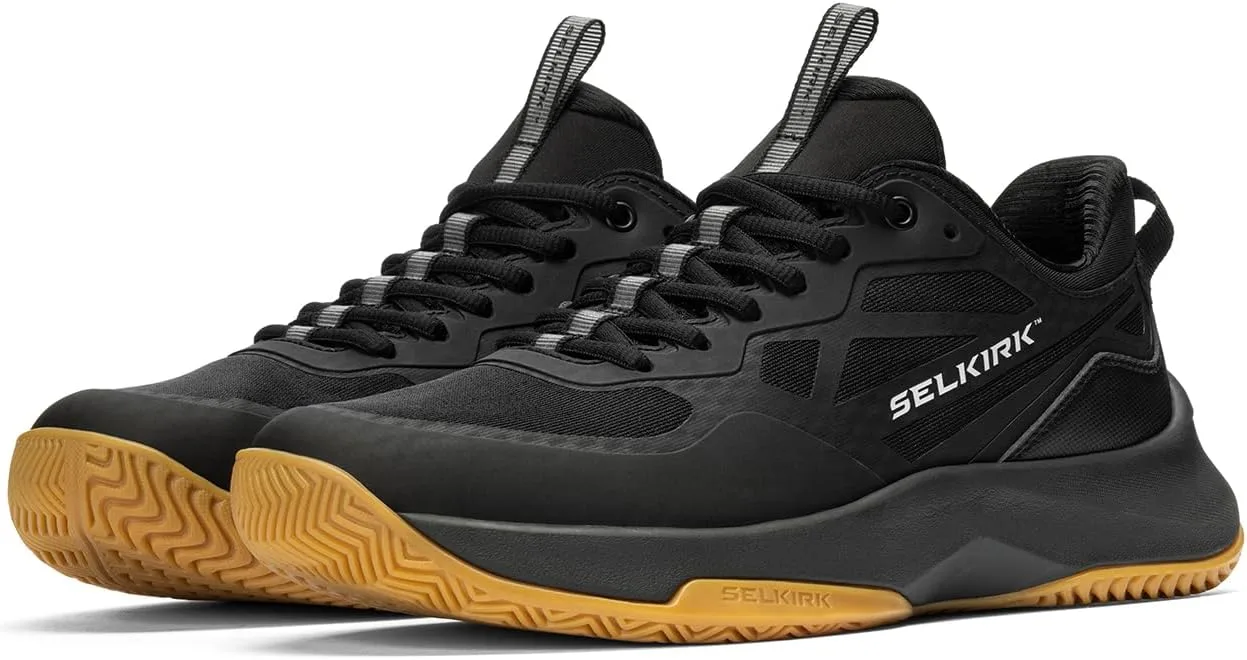 Selkirk CourtStrike 3.0 Pro men pickleball shoe profile showing breathable engineered mesh