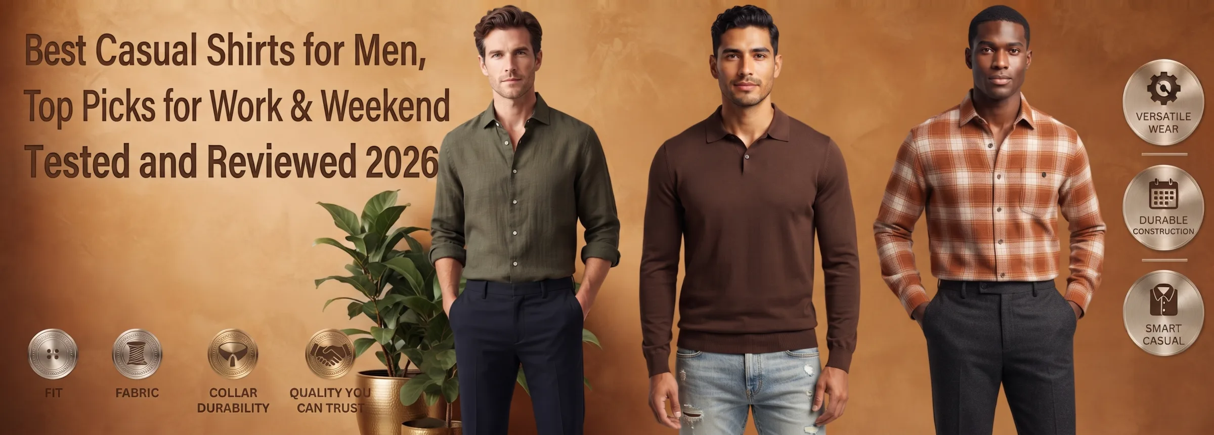 Best Casual Shirts for Men, Top Picks for Work & Weekend Tested and Reviewed 2026