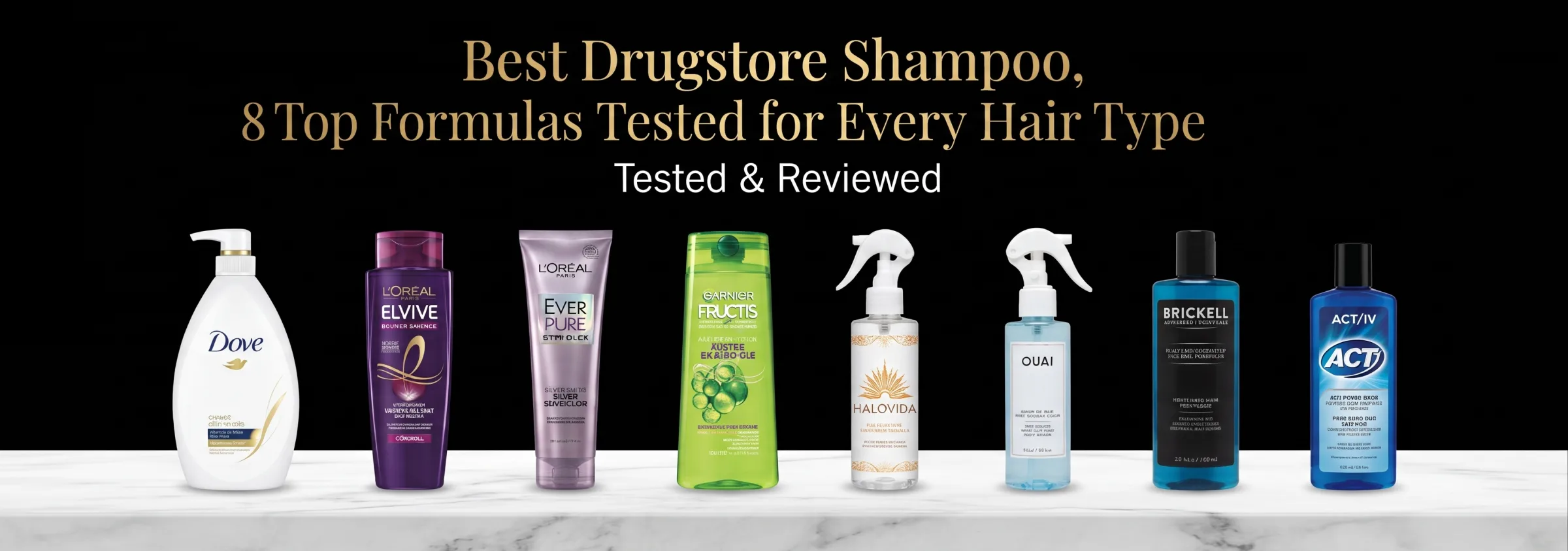Best Drugstore Shampoo, 8 Top Formulas Tested for Every Hair Type Tested & Reviewed