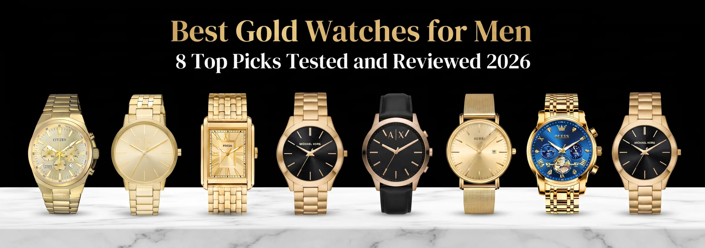 Best Gold Watches for Men 8 Top Picks Tested and Reviewed 2026