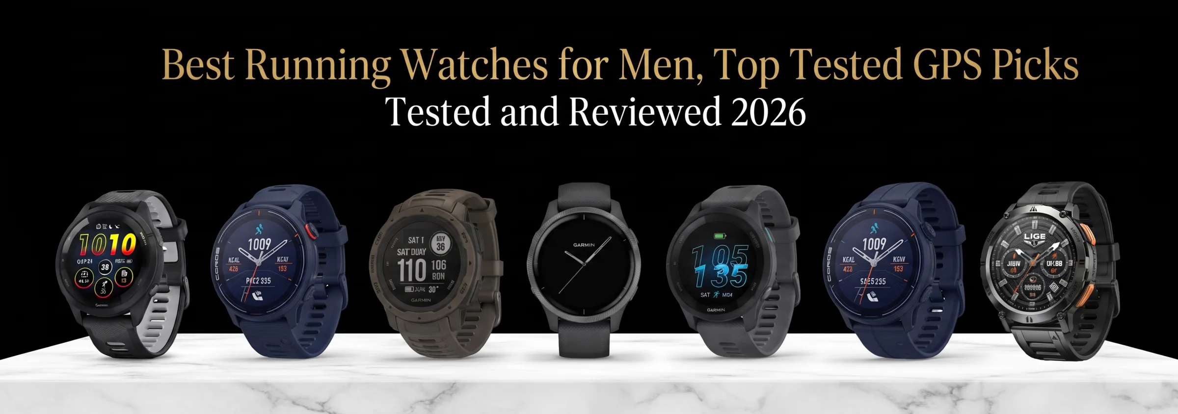 Best Running Watches for Men, Top Tested GPS Picks Tested and Reviewed 2026