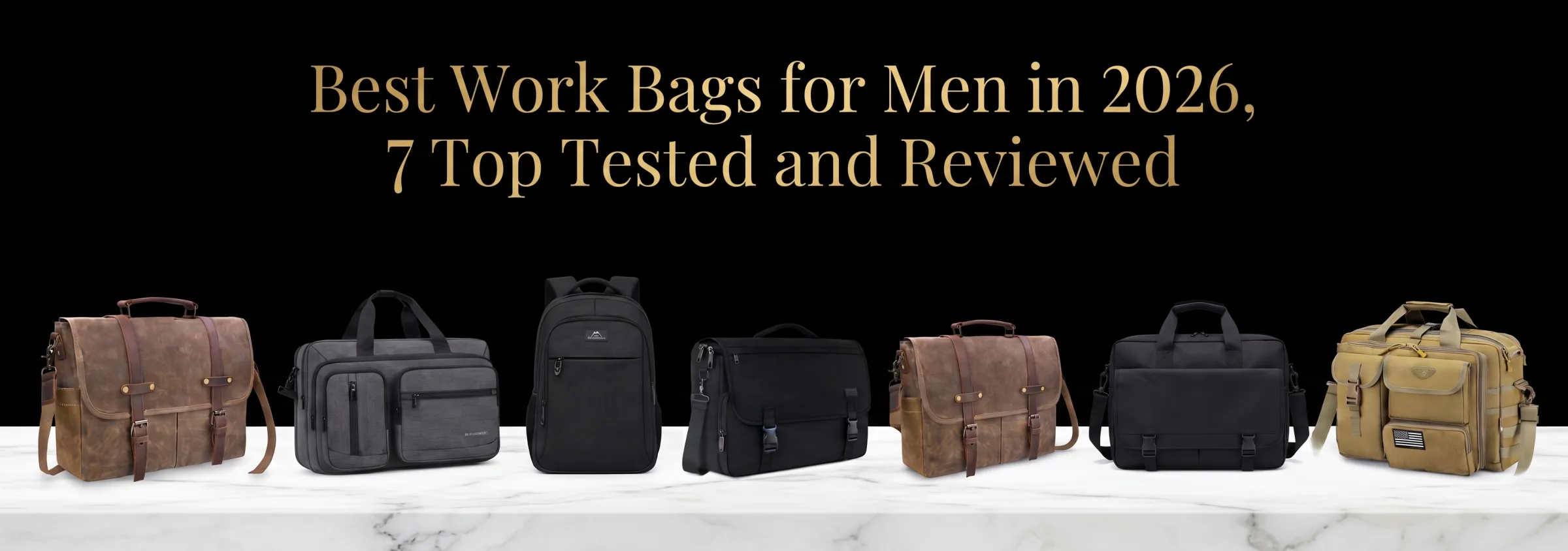 Best Work Bags for Men in 2026, 7 Top Tested and Reviewed