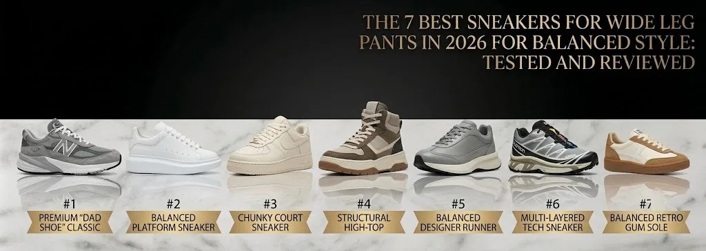 The 7 Best Sneakers for Wide Leg Pants in 2026 for Balanced Style Tested and Reviewed