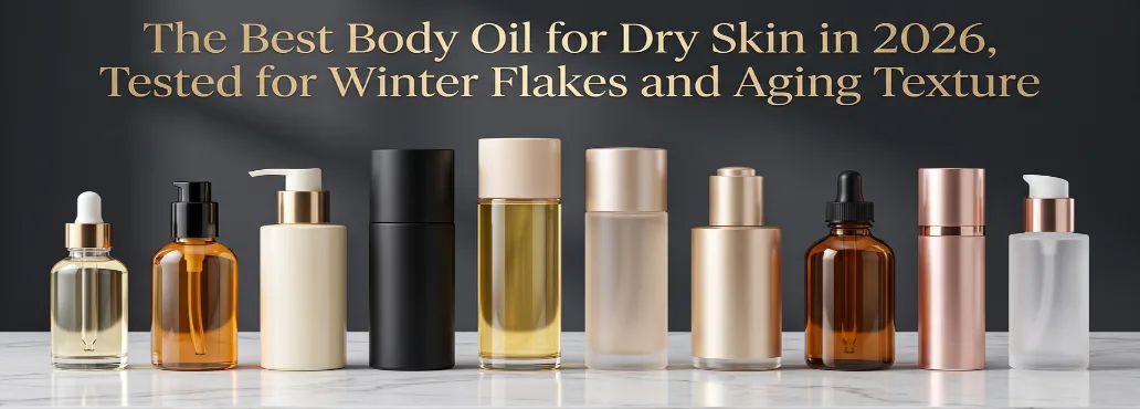 The Best Body Oil for Dry Skin in 2026, Tested for Winter Flakes and Aging Texture