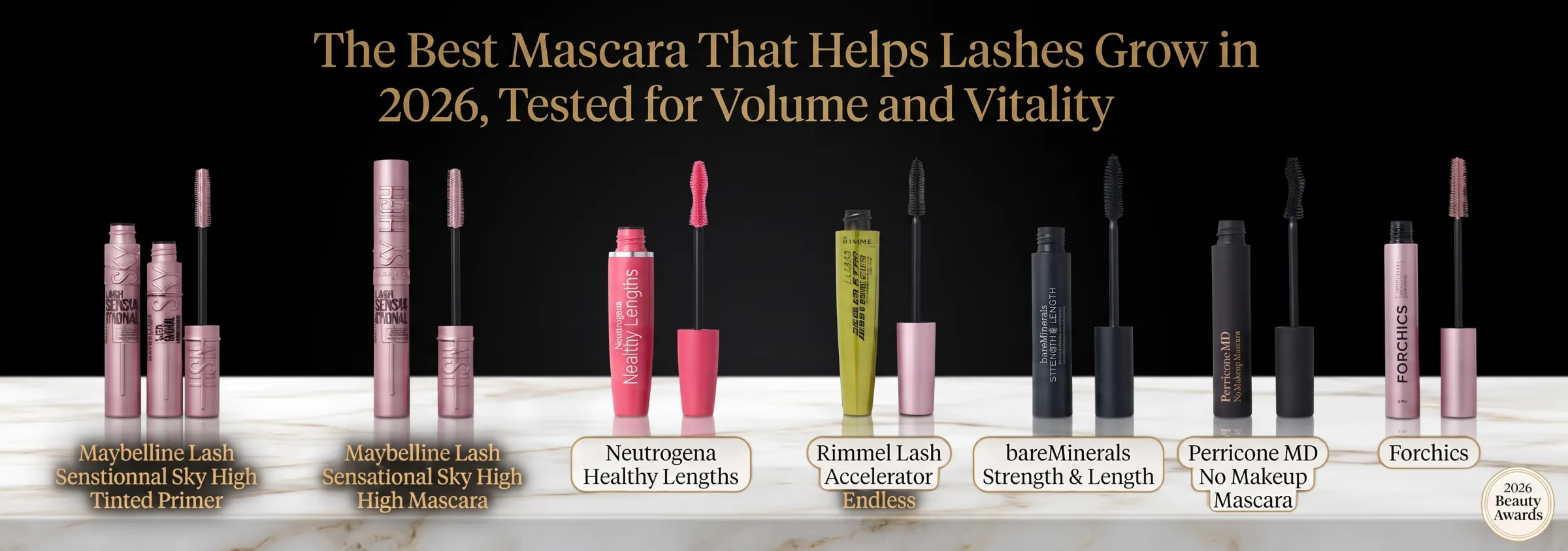 The Best Mascara That Helps Lashes Grow in 2026, Tested for Volume and Vitality