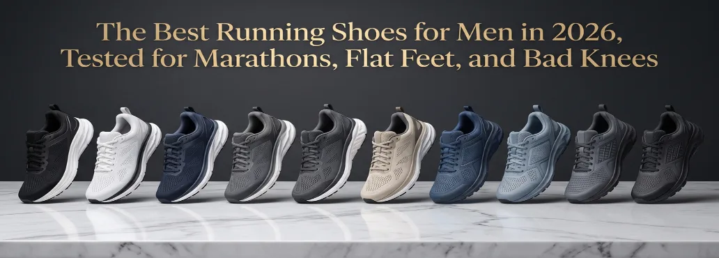 The Best Running Shoes for Men in 2026, Tested for Marathons, Flat Feet, and Bad Knees