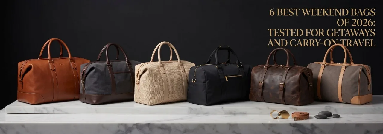 6 Best Weekend Bags of 2026: Tested for Getaways and Carry-On Travel