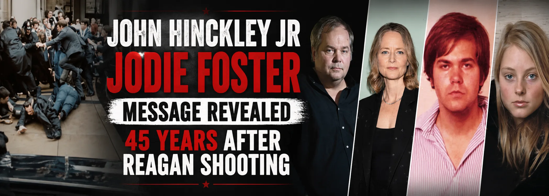 John Hinckley Jr Jodie Foster Message Revealed 45 Years After Reagan Shooting