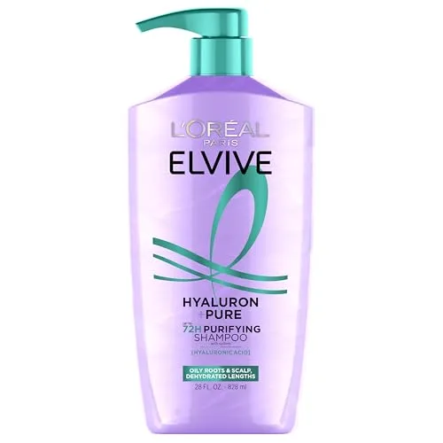 L'Oreal Paris Elvive Hyaluron + Pure 72H Purifying Shampoo