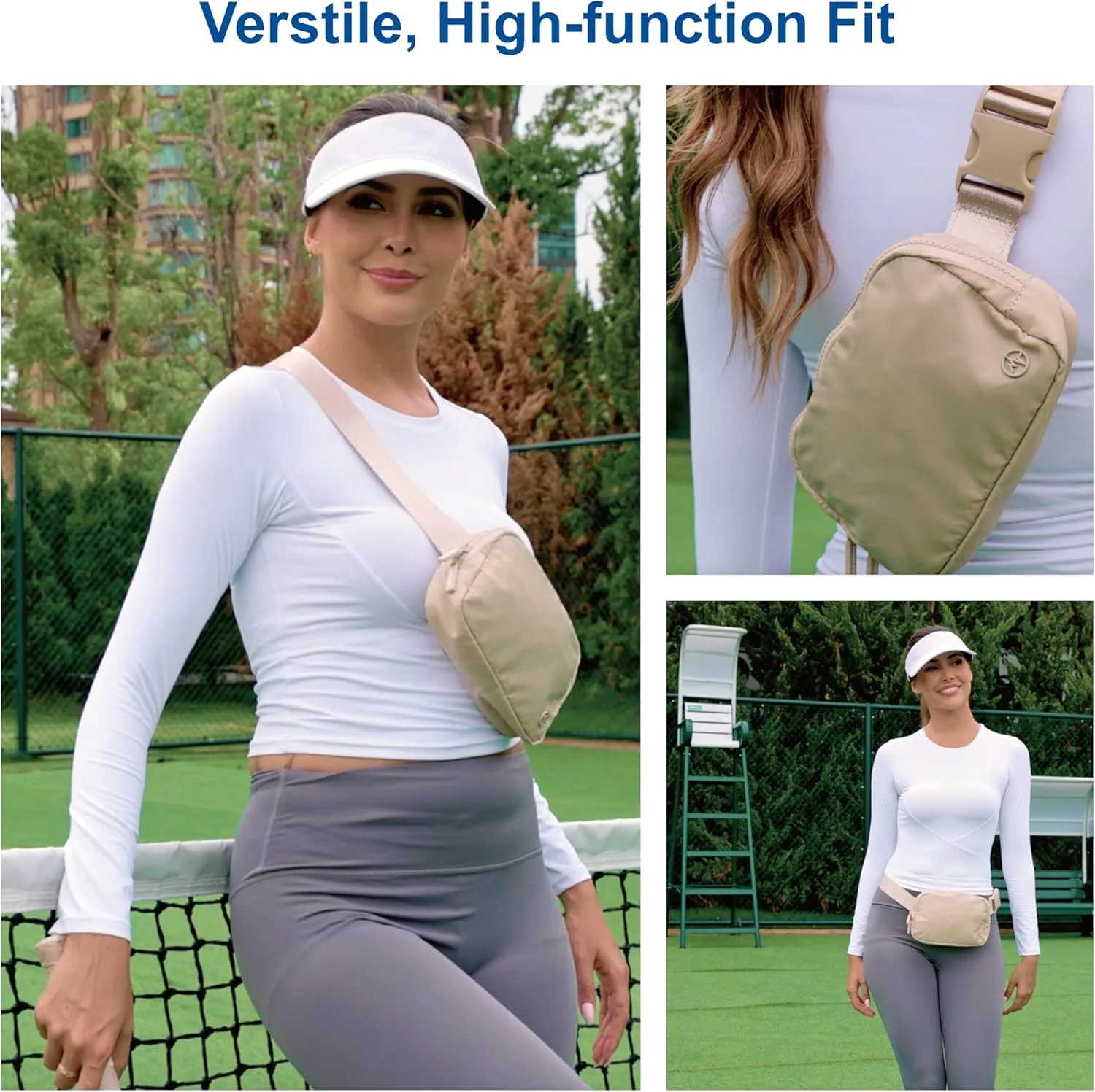 Pander Two Way Zipper Fanny Pack