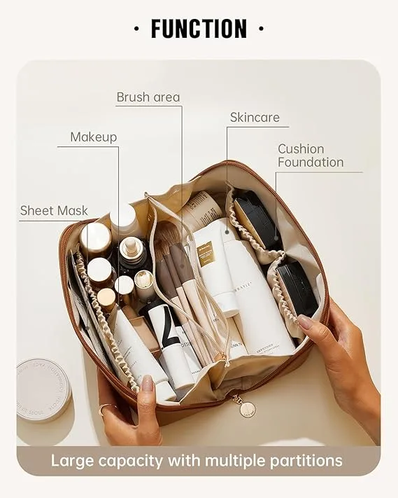 EACHY Travel Makeup Bag