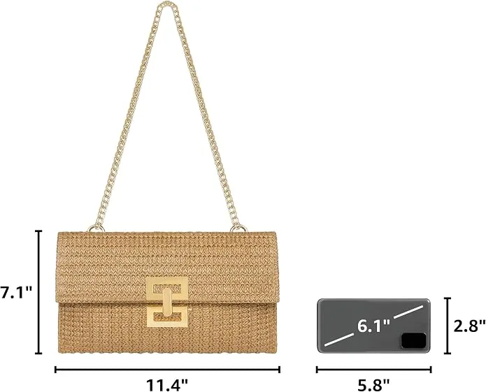 Liadreem Straw Clutch