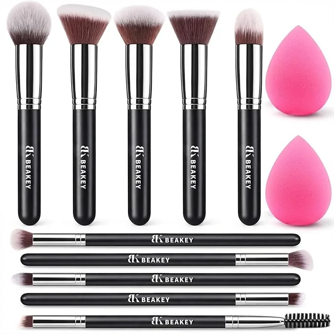 BEAKEY Makeup Brushes Set
