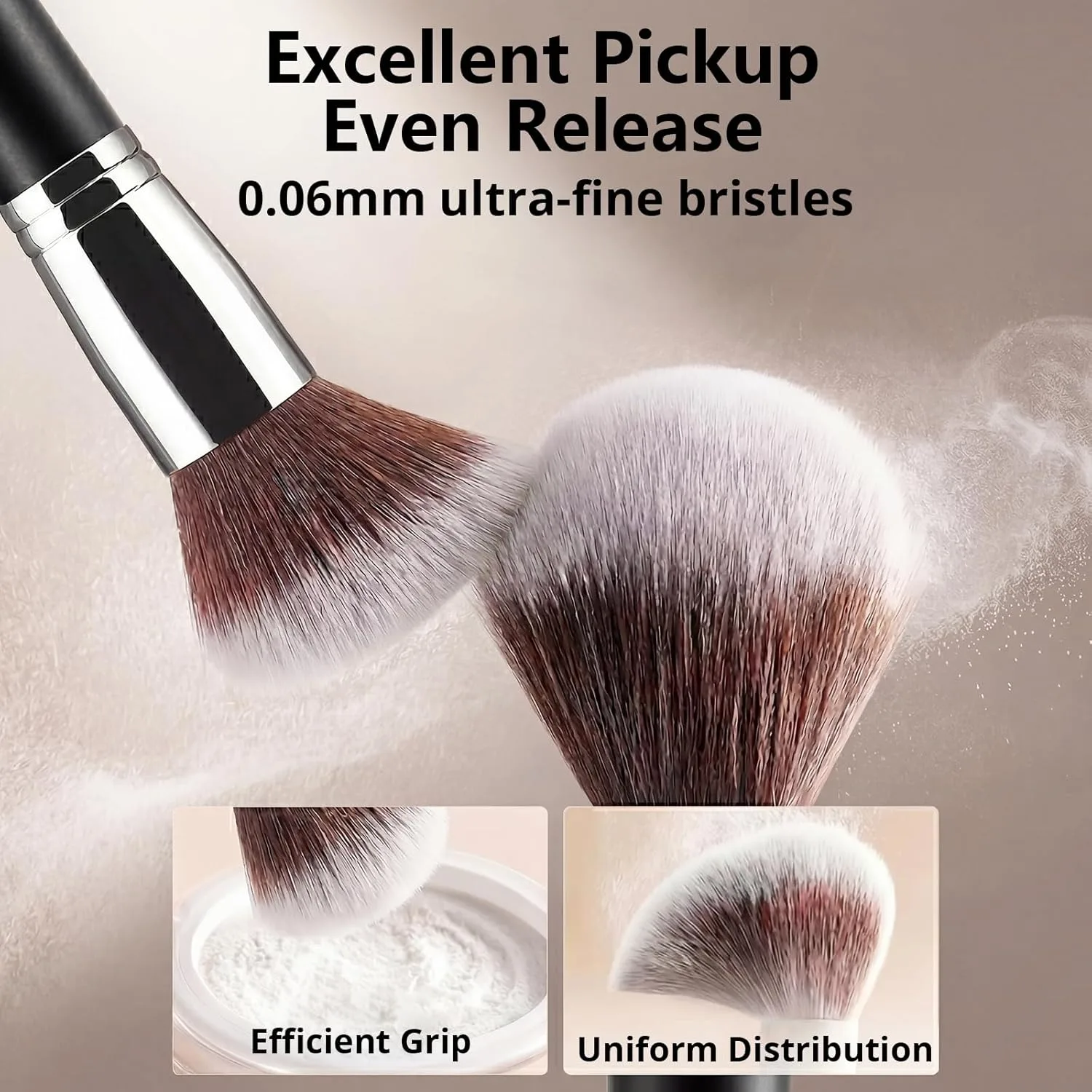 BEAKEY Makeup Brushes Set