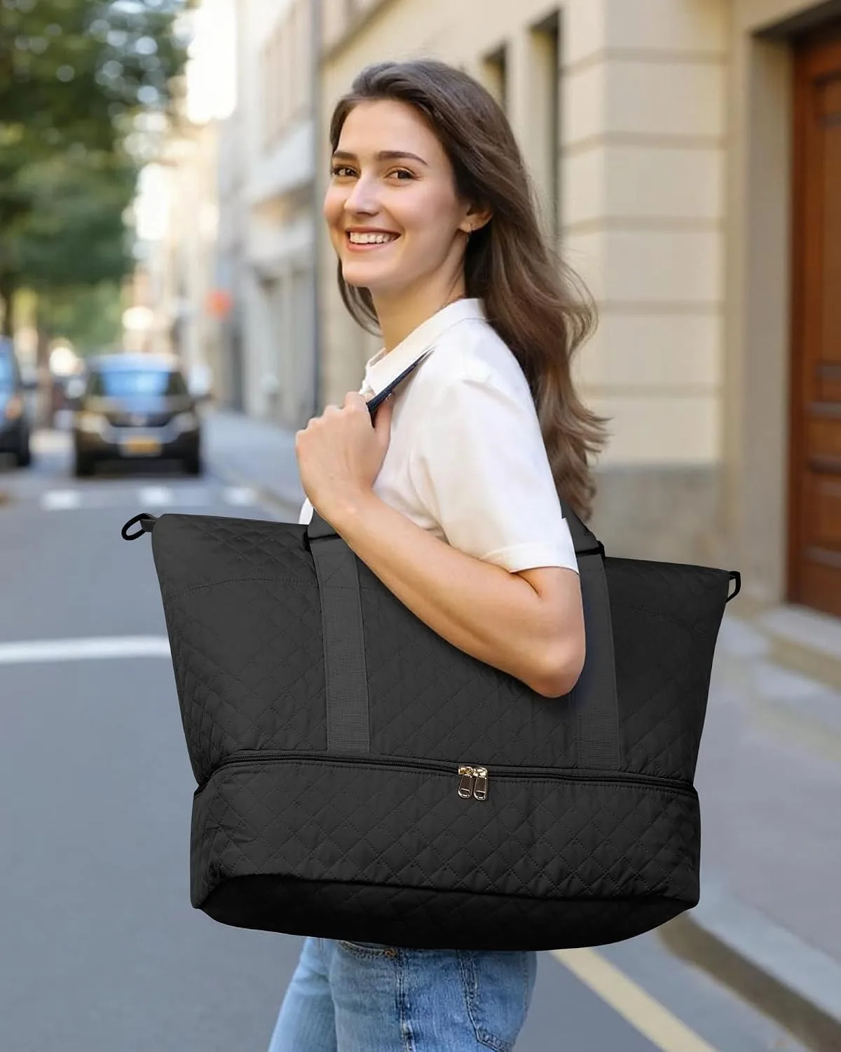 HOTOR Travel Duffel Bag - Weekender Bags for Women