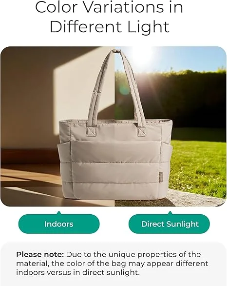 BAGSMART Lightweight Travel Tote