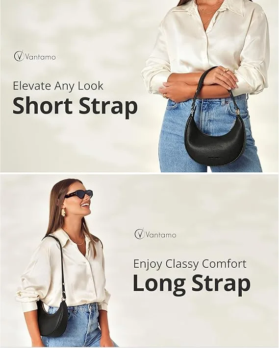 Vantamo Crescent Bag with RFID Protection