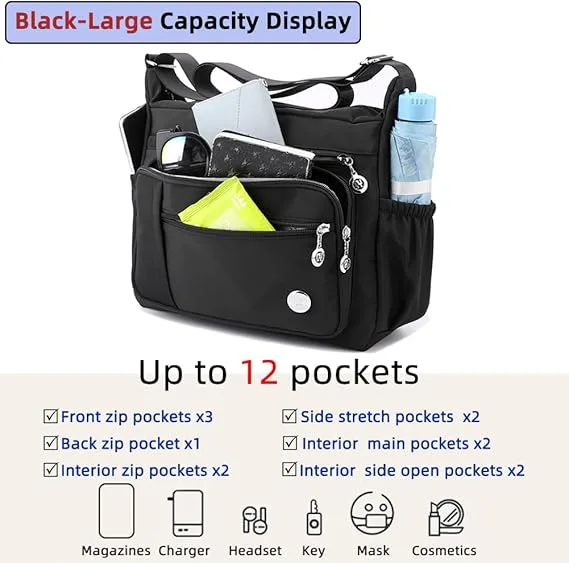 MINTEGRA Women Nylon Shoulder Handbag