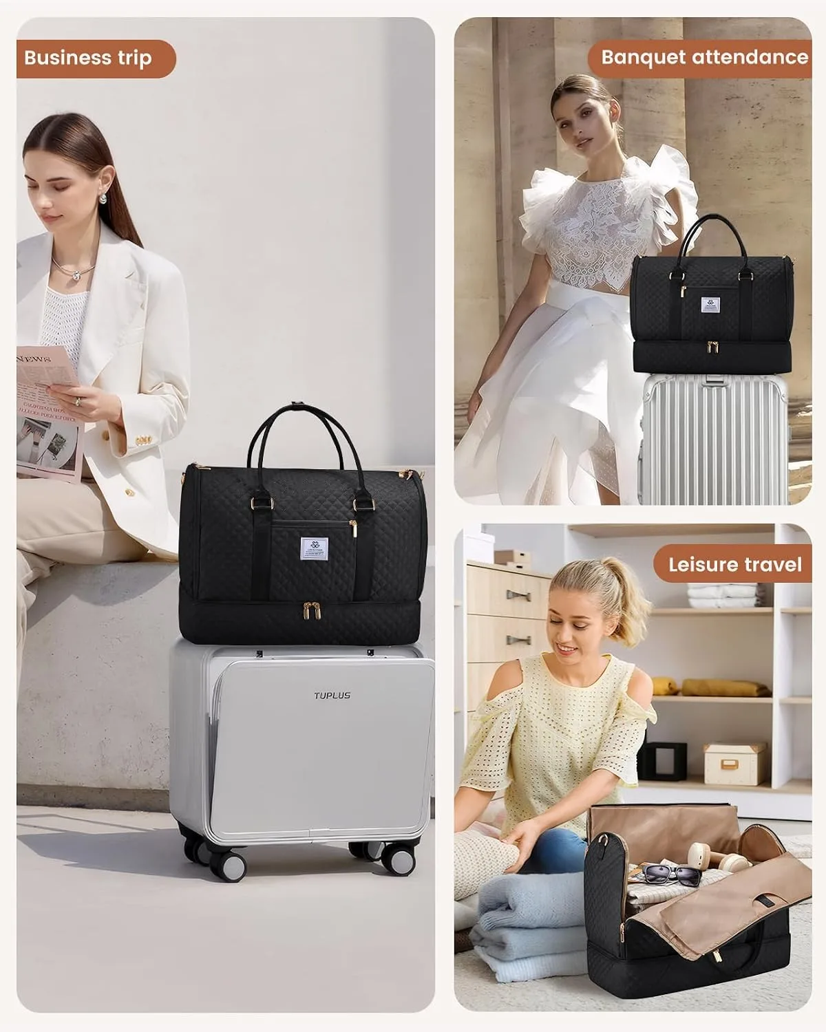 LOVEVOOK Convertible Garment Bag for Travel