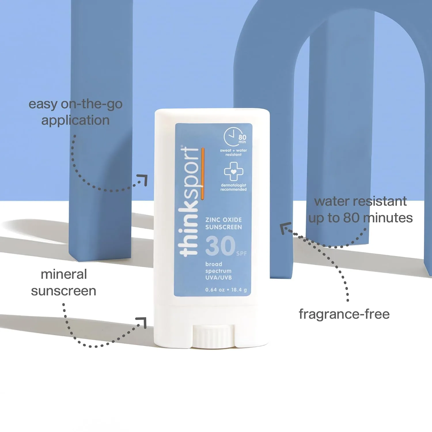 Thinksport SPF 30 Sport Sunscreen Stick