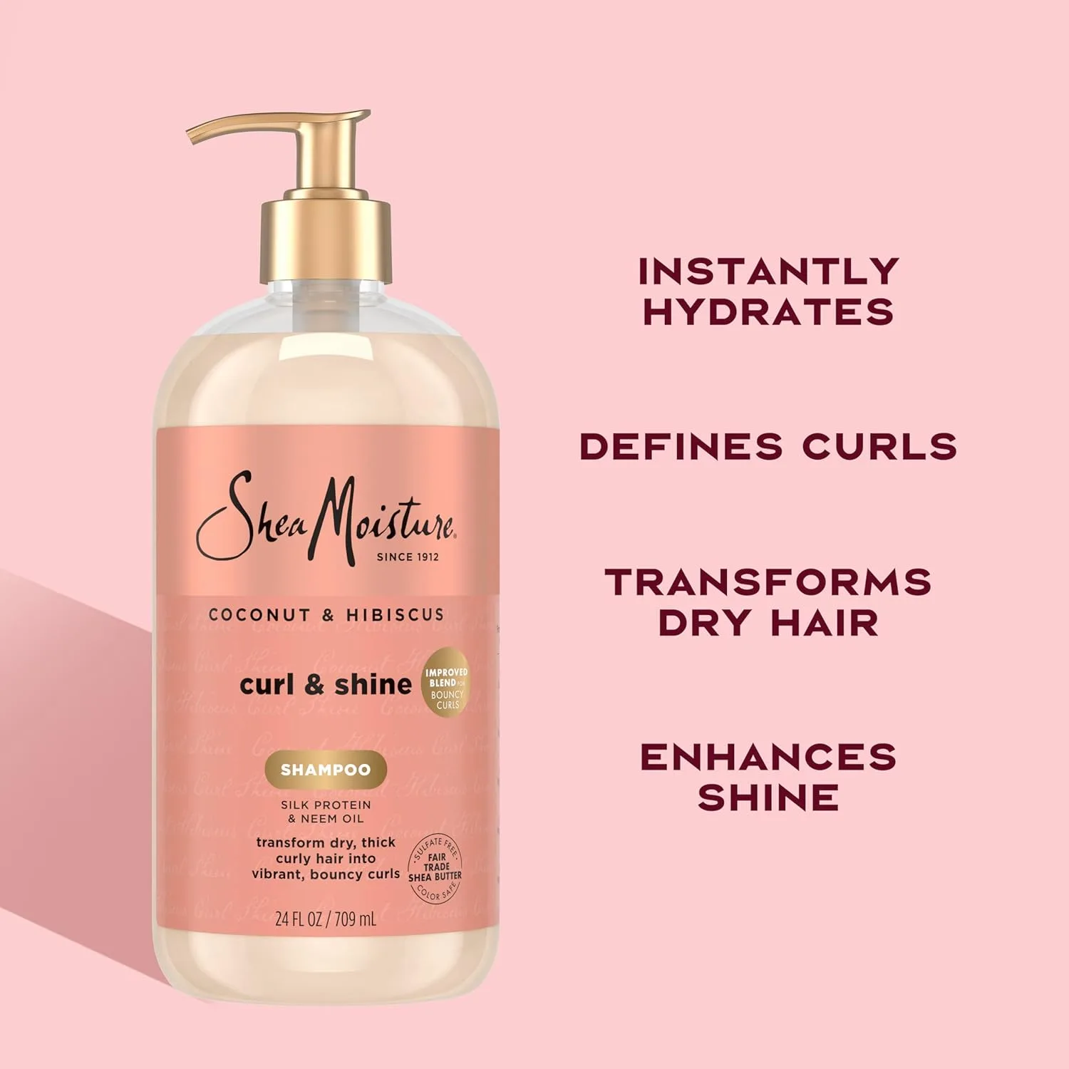 Shea Moisture Coconut & Hibiscus Shampoo