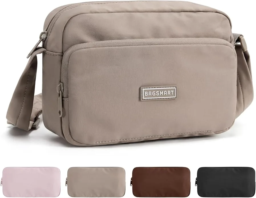 BAGSMART Foldable Crossbody Travel Purse