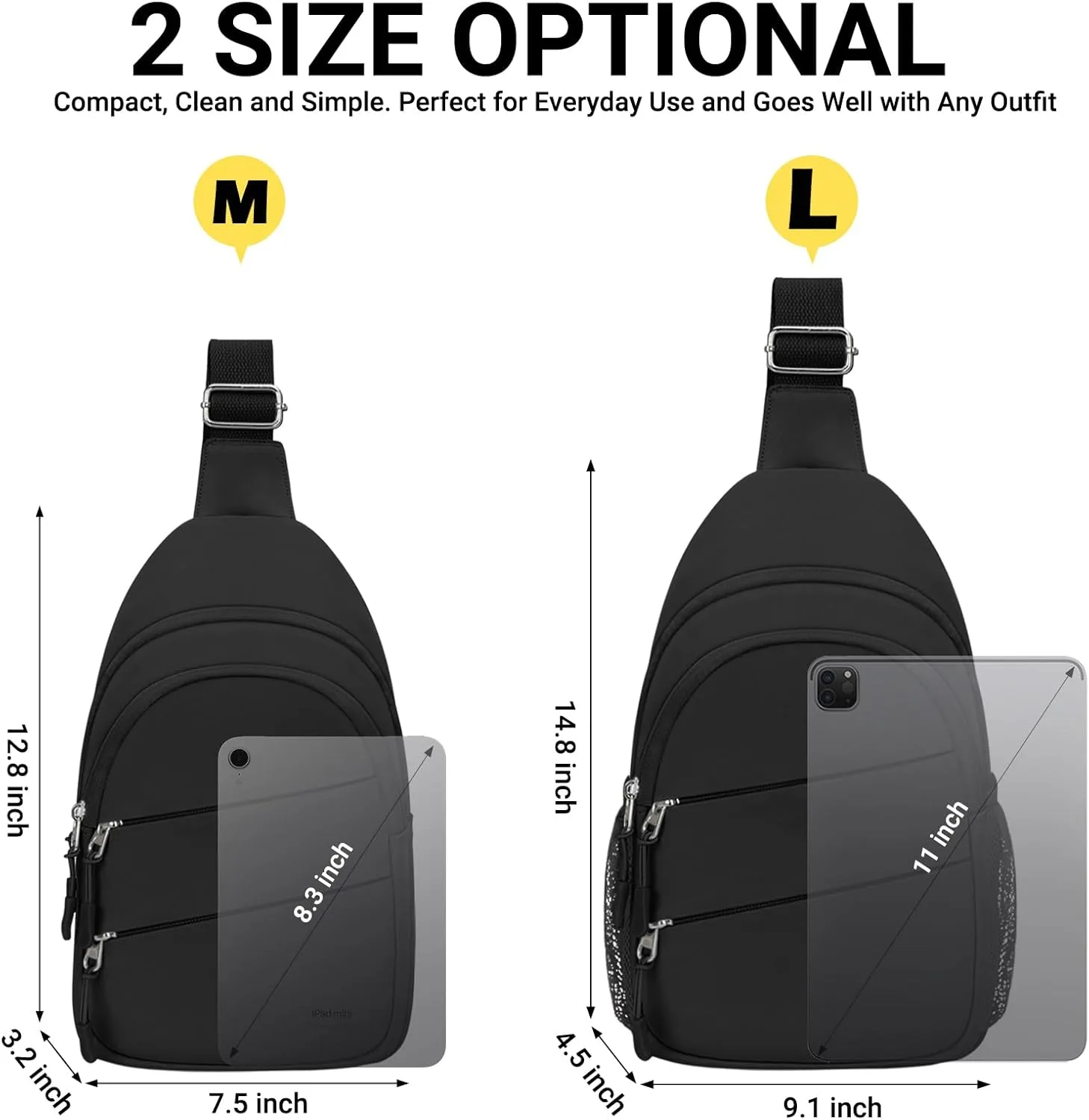 Tuwubi Small Hiking Sling Bag