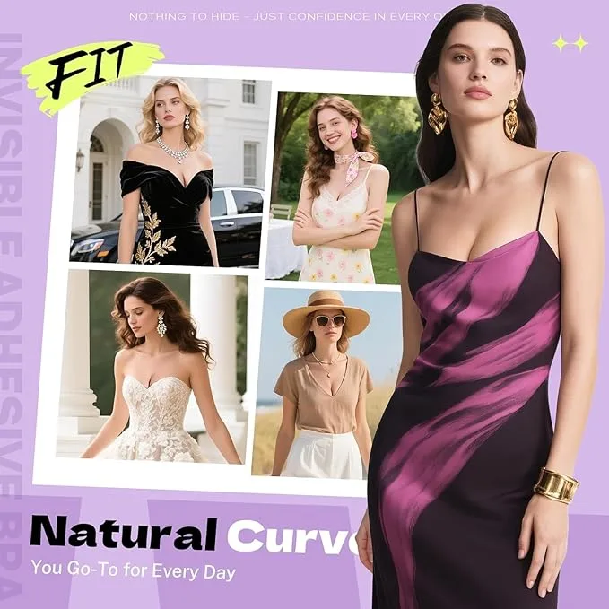 Secret Walk Invisible Strapless Sticky Bra