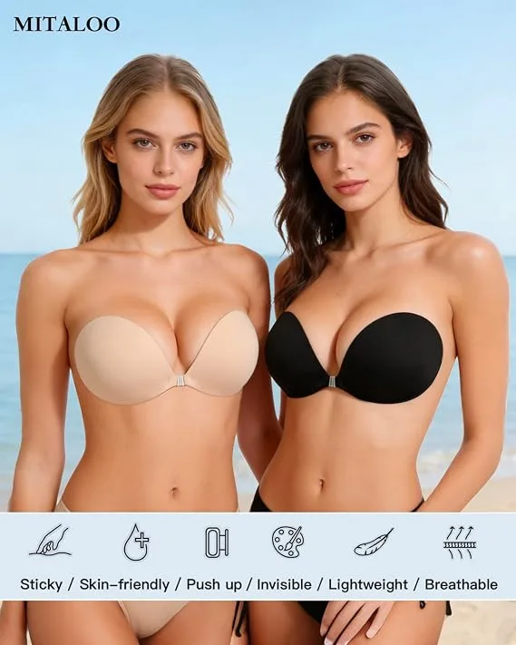 MITALOO Seamless Adhesive Bra