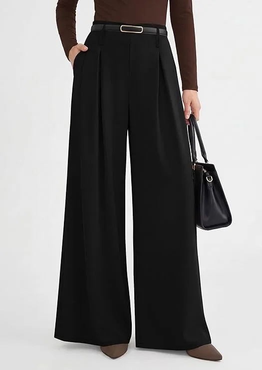 PRETTYGARDEN Wide Leg Dress Pants