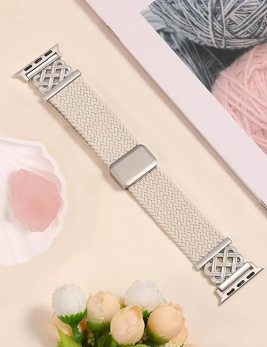 TOYOUTHS Braided Elastic Magnetic Band