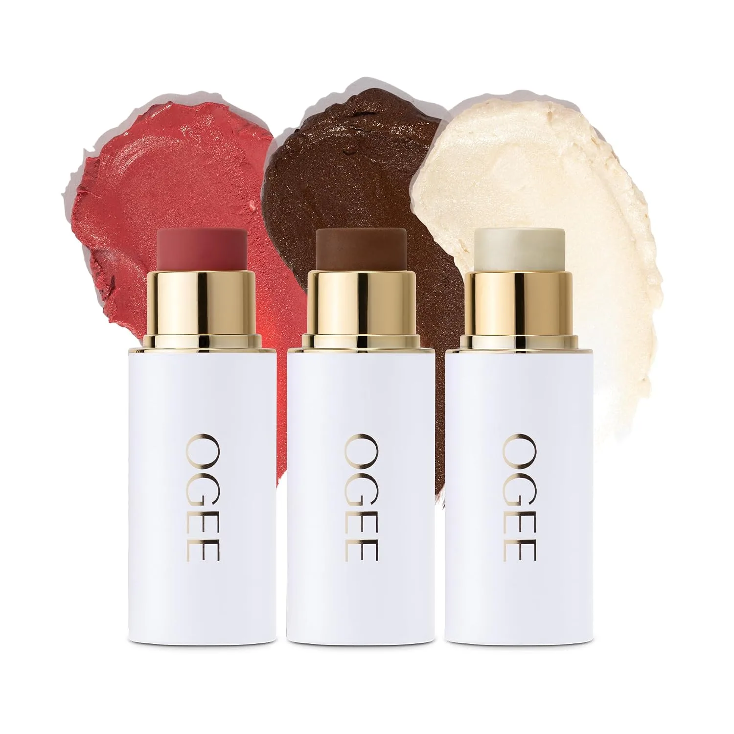 Ogee Face Stick Crystal Collection Trio