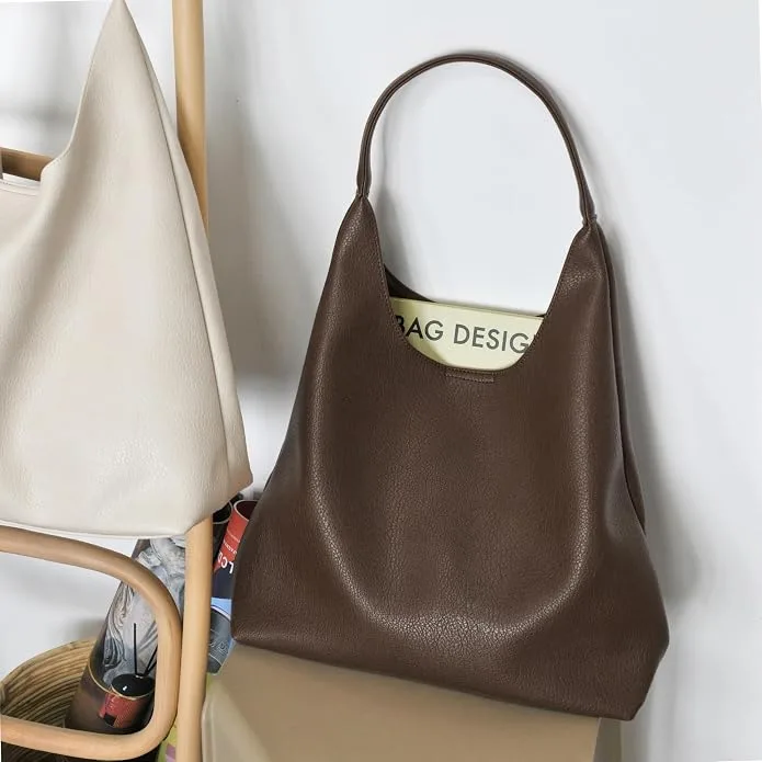 Hobo Bags for Women Soft Vegan Leather Slouchy Tote Purses