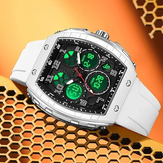 findtime Digital Analog Dual Time Watch