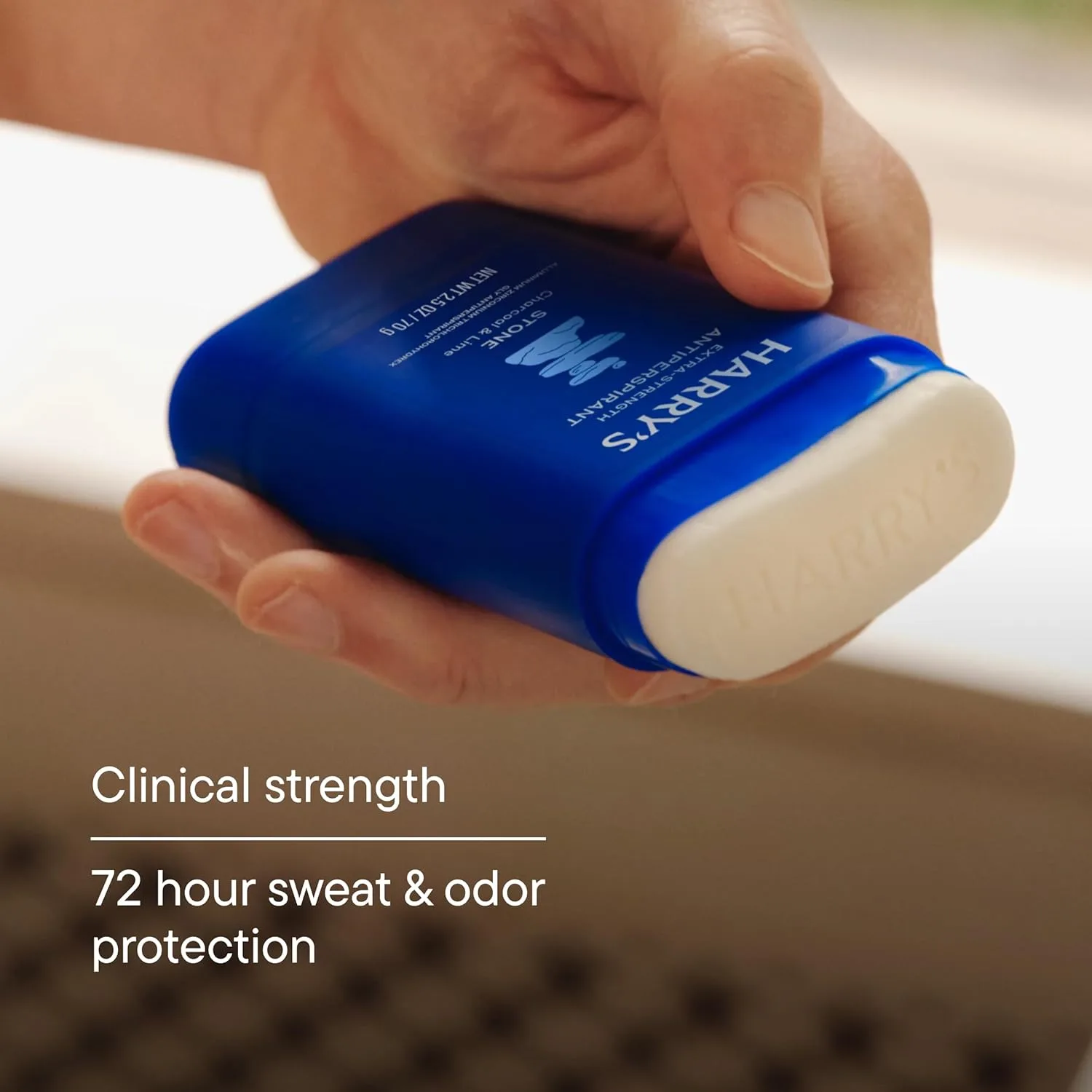Harry's Extra-Strength Antiperspirant Deodorant, Stone