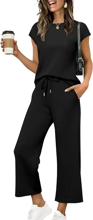 Sampeel Cap Sleeve Lounge Set