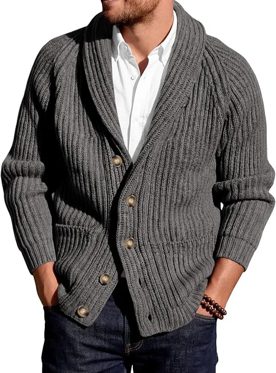 Ryannology Shawl Neck Cardigan