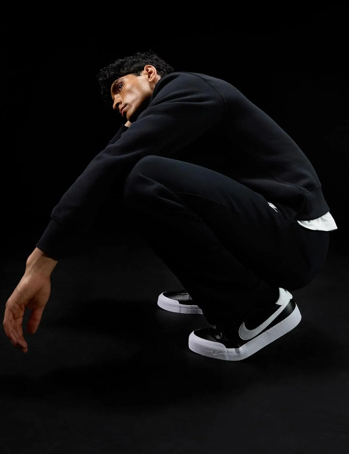 Nike Men's Club Open Hem Brushed Fleece Pants