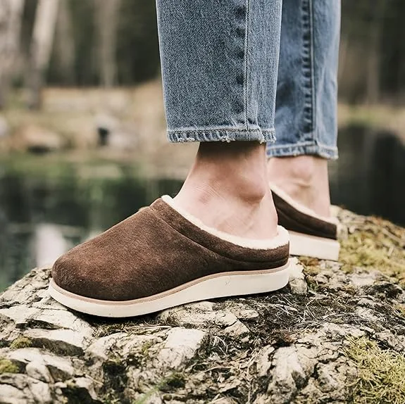 OluKai Mani Women's Leather Mule Slippers