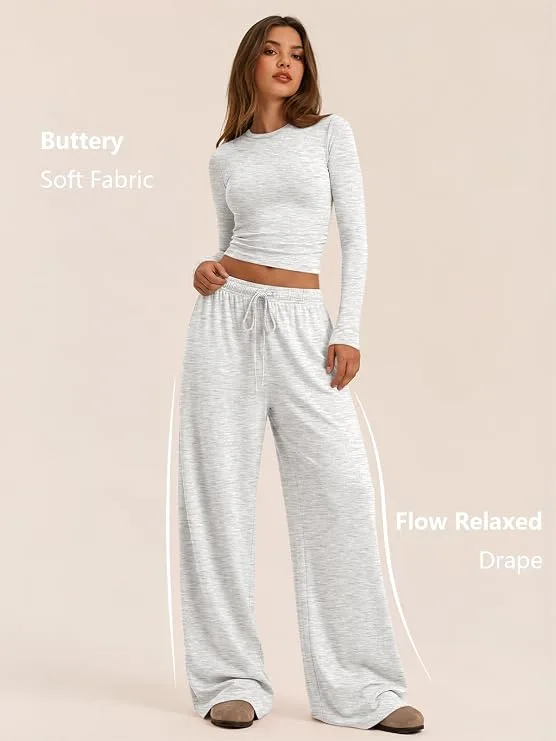 Trendy Queen Side-Ruched Lounge Set
