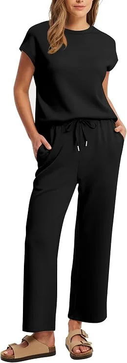 Sampeel Cap Sleeve Lounge Set