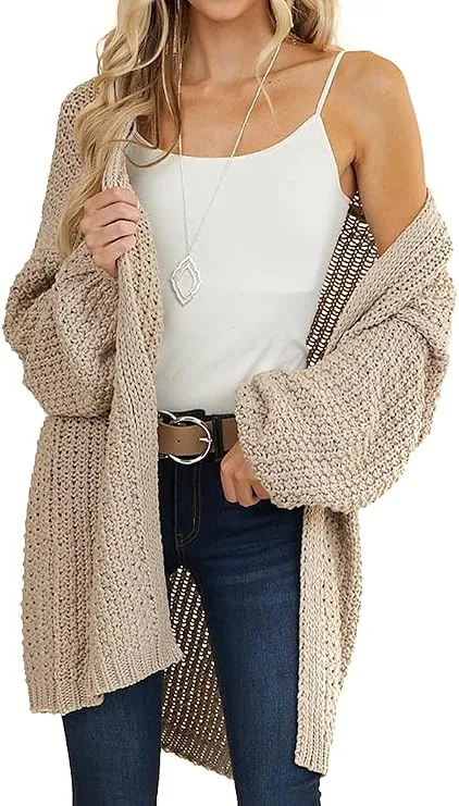 Maroway Long Open Cardigan