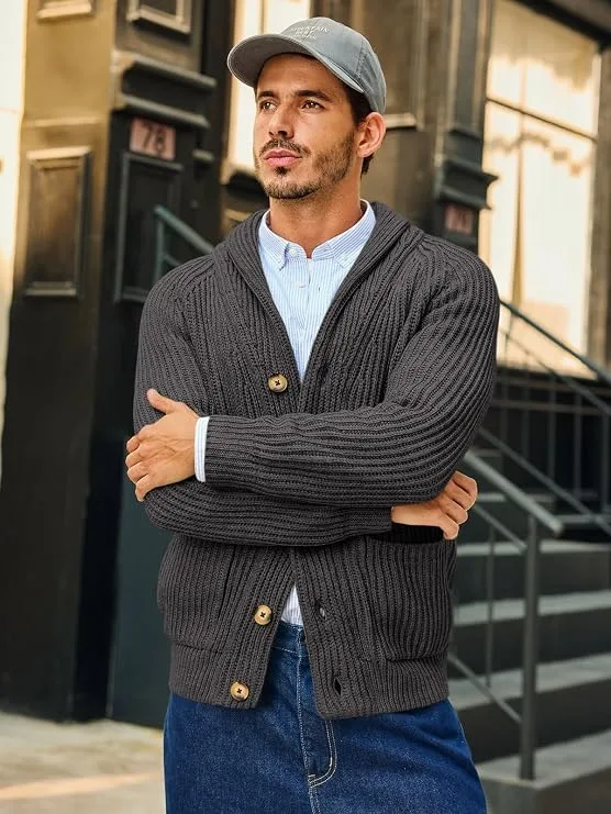 Ryannology Shawl Neck Cardigan