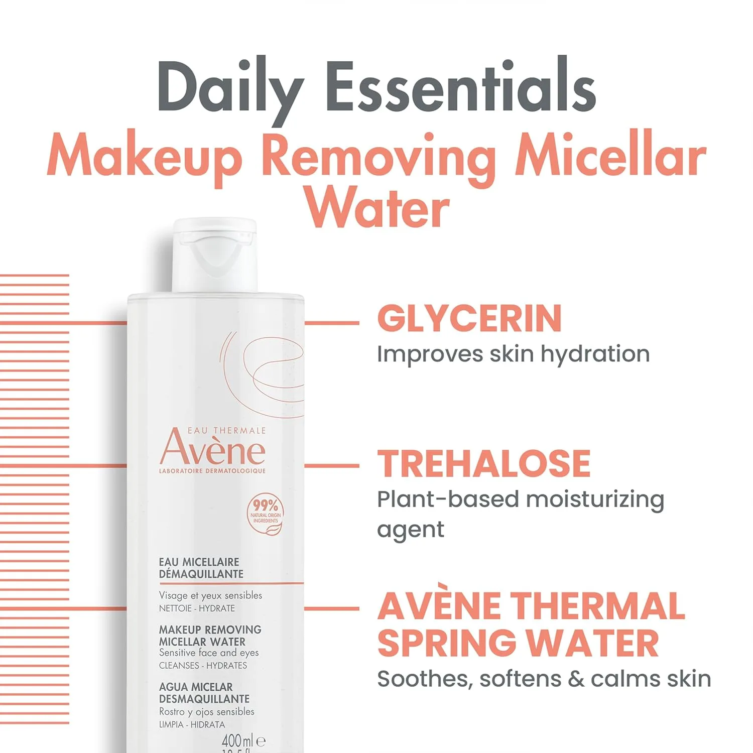 Avène Micellar Lotion Cleansing