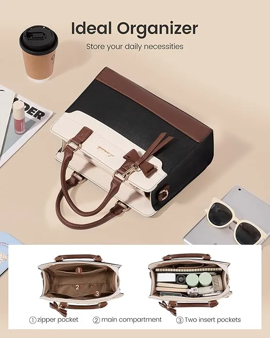 LOVEVOOK Purses for Women, Leather Tote Purse and Handbags, Satchel