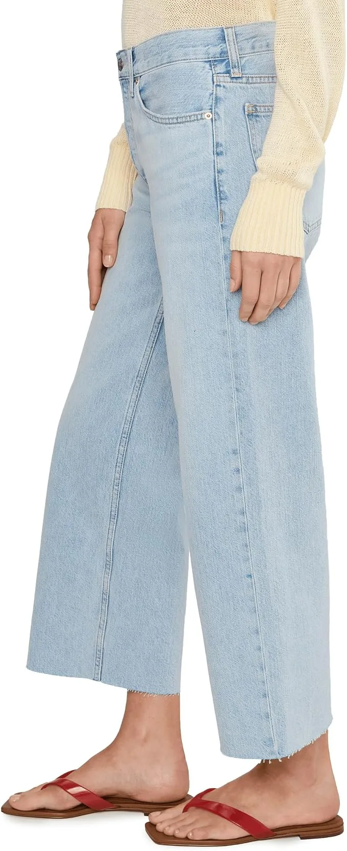 Madewell Low Slung Baggy Crop