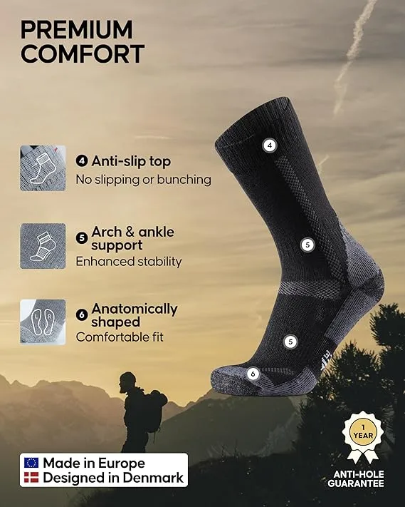 DANISH ENDURANCE Hiking Socks