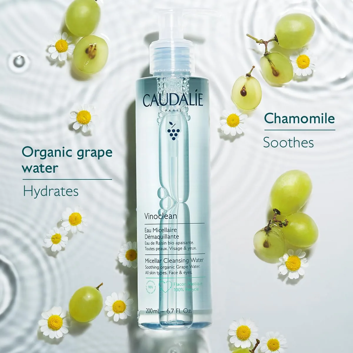 Caudalie Vinoclean Micellar Cleansing Water
