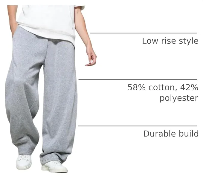 LuminBlaze Men’s Baggy Sweatpants