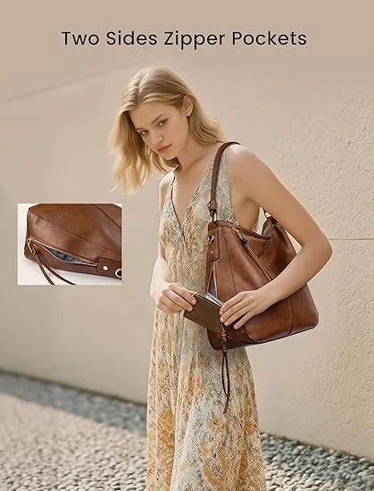 Brixley Crossbody Sling Bag – Travel Purse for Women, 9 Pocket Sling Pack